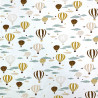 Printed Cotton MONG White / Soft Multicolored